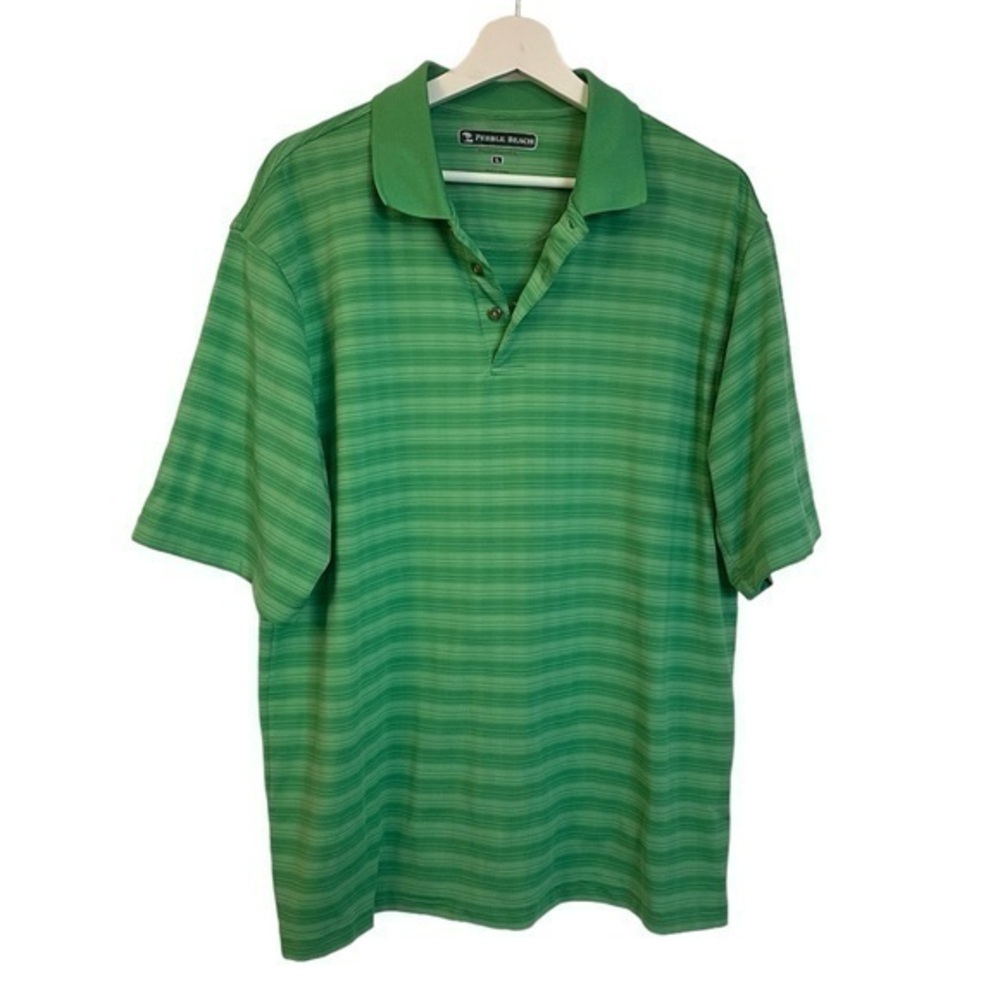 Green Pebble Beach Golf Polo